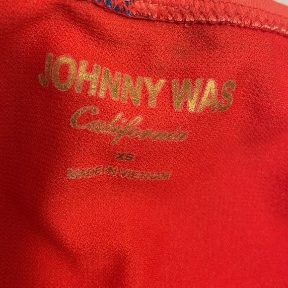 Johnny Was Colorful Floral  One Piece Swimsuit - Picture 6 of 8